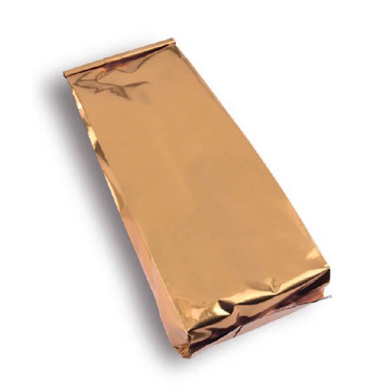 Gold Aluminium Side Gusseted Bag