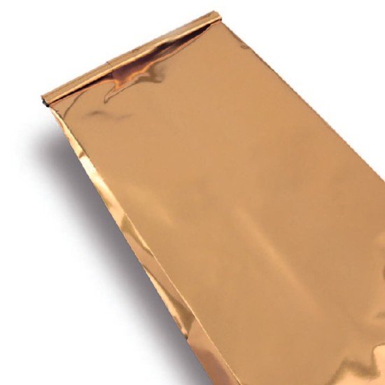 Gold Aluminium Side Gusseted Bag